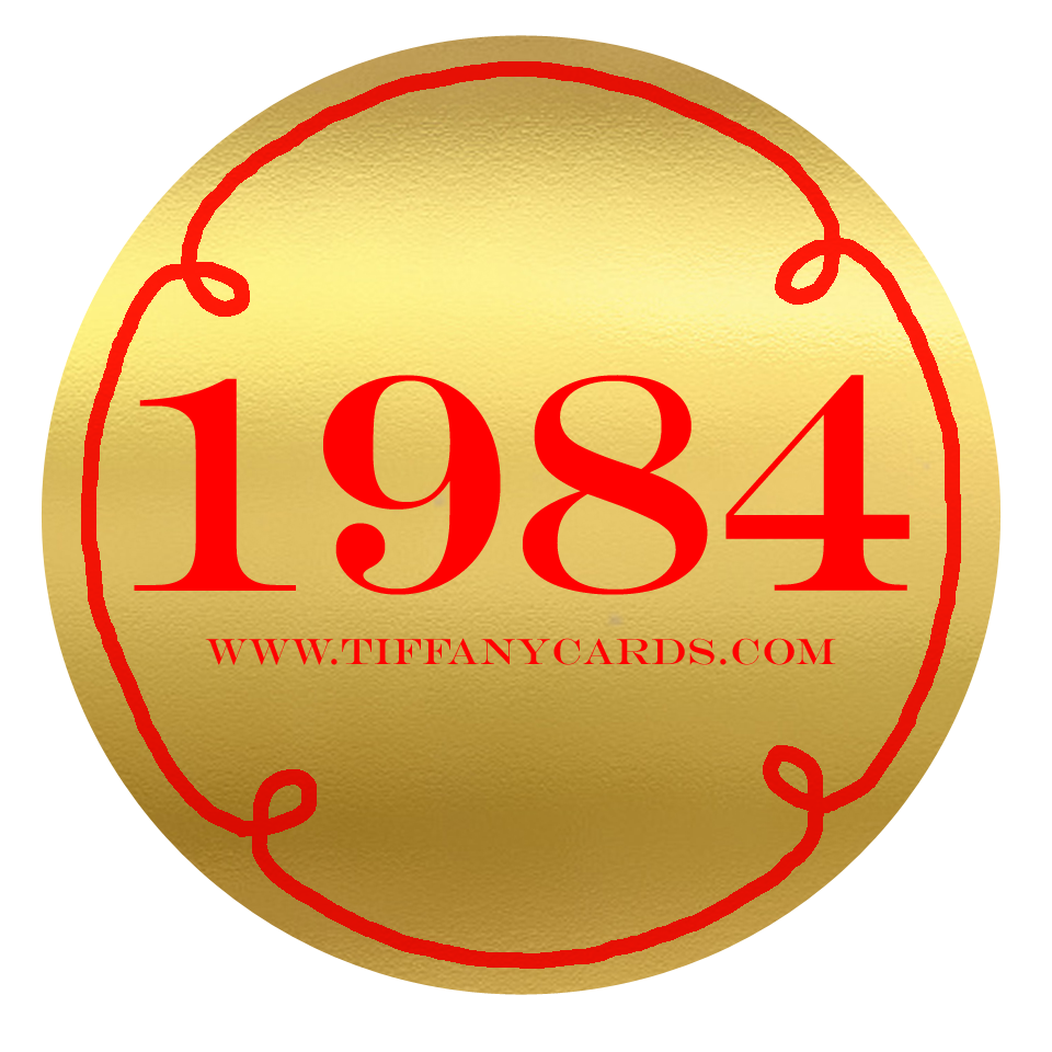 1984 Tiffany | Tiffany Cards | Tiffany Cards